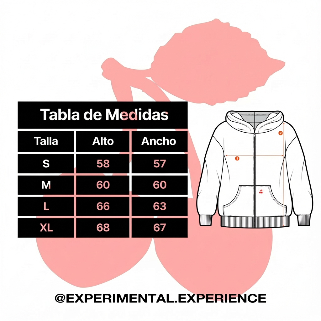 EXPERIENCE DOUBLE ZIP HOODIE